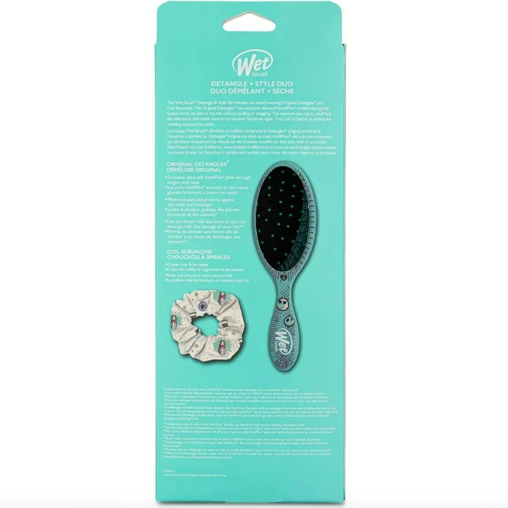 Wet Brush x Disney Jack Skellington Brush w/ Scrunchie NIB